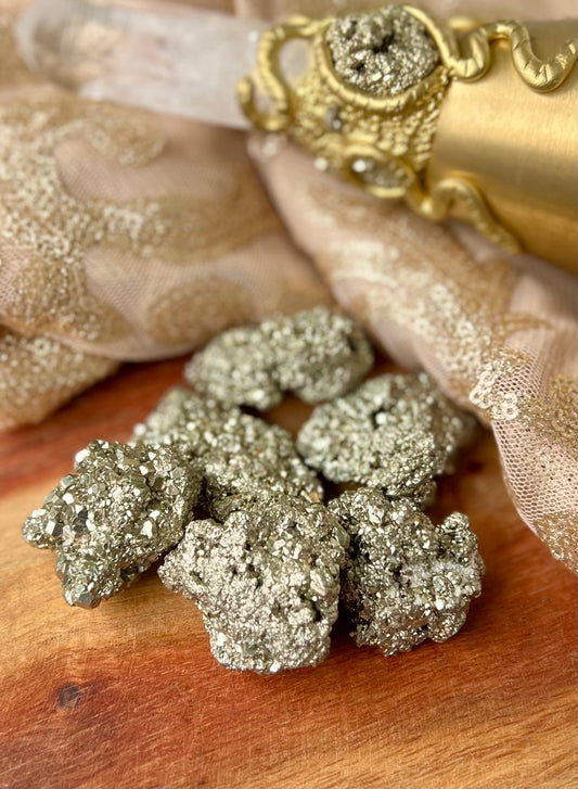 Natural Raw Crystal Pyrite Pieces