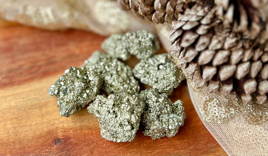 Raw Crystal Pyrite Pieces